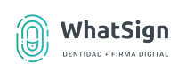 Logo WhatSign color horizontal